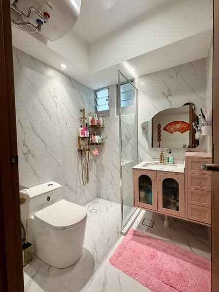 614A Tampines North Drive 1, 614A Tampines North Drive 1, Hougang / Punggol / Sengkang, 3 Bedrooms, 1,001 sqft, HDB Flat For Sale, by Sherry Ong, 500253839 - Bathroom - PropertyGuru.com.sg