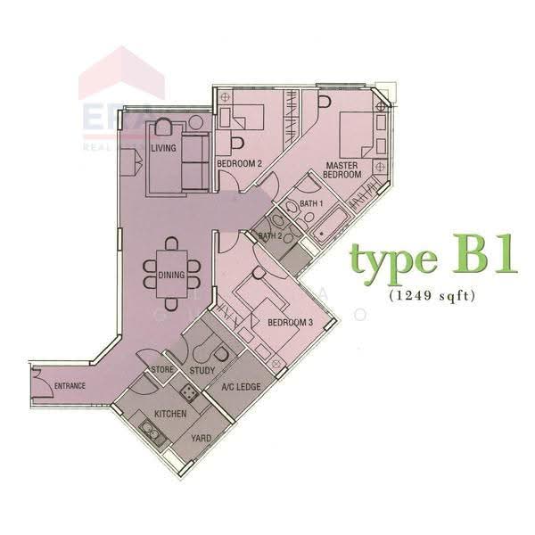 Simei Green Condominium, 1 Simei Street 4, Pasir Ris / Tampines, 4 Bedrooms, 1,539 sqft, Condominium For Sale, by Linda Gunarso, 500253846 - PropertyGuru.com.sg