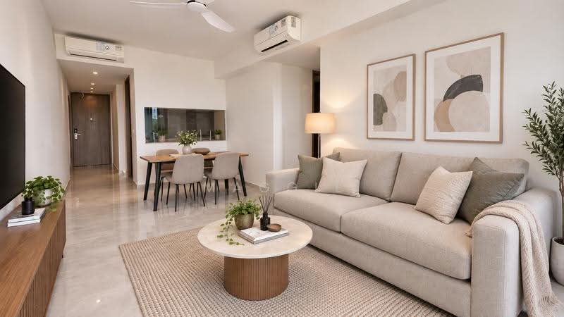 Grand Dunman, 18 Dunman Road, East Coast / Marine Parade, 3 Bedrooms, 1,098 sqft, Condominium For Rent, by Maggie Png, 500253864 - Living Room - PropertyGuru.com.sg