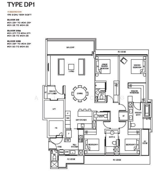 Terra Hill, 18 Yew Siang Road, Buona Vista / West Coast / Clementi New Town, 4 Bedrooms, 1,894 sqft, Condominium For Sale, by Alice Ceng, 500253875 - PropertyGuru.com.sg