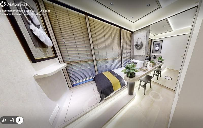 Union Square Residences, 28 Havelock Road,, Boat Quay / Raffles Place / Marina, 4 Bedrooms, 1,518 sqft, Condominium For Sale, by Joe Tan, 500253913 - Bedroom - PropertyGuru.com.sg