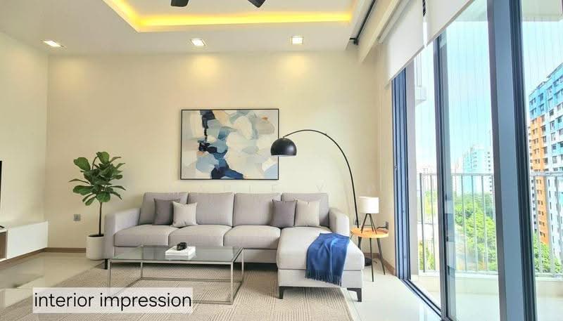 3Bed3Bath + Helper Suitable for Family Near Segar LRT, Dairy Farm / Bukit Panjang / Choa Chu Kang, 3 Bedrooms, 1,055 sqft, Condominium For Sale, by Maple Yap, 500253963 - Living Room - PropertyGuru.com.sg