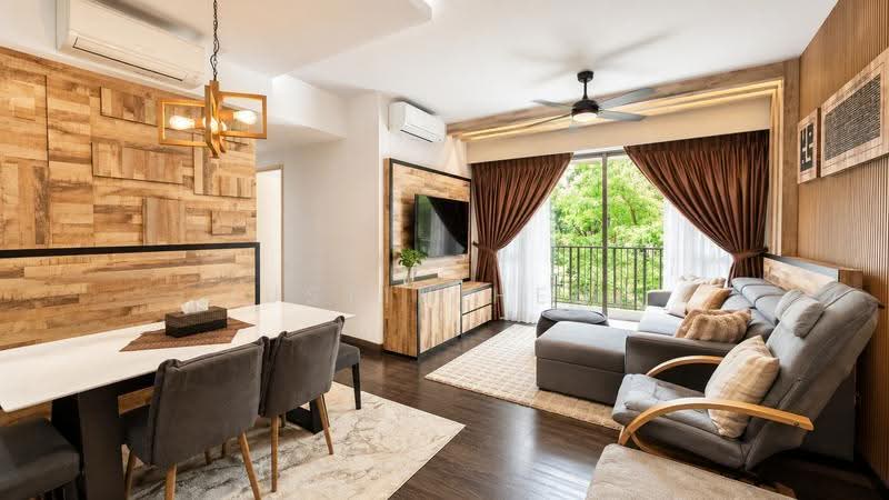 Forestville, 36 Woodlands Drive 16, Admiralty / Woodlands, 3 Bedrooms, 1,033 sqft, Condominium For Sale, by Justin Heng, 500253966 - Living Room - PropertyGuru.com.sg