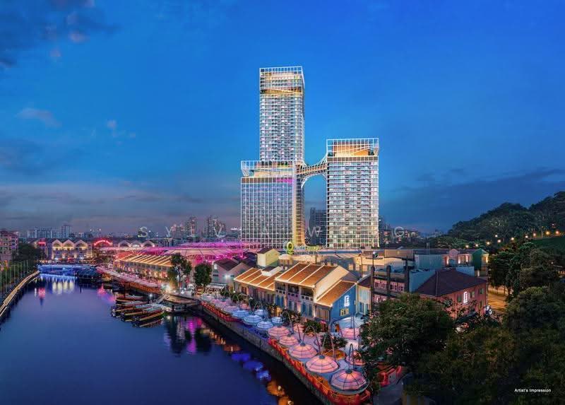 CanningHill Piers, 1 Clarke Quay, City Hall / Clarke Quay, 1 Bedroom, 409 sqft, Condominium For Sale, by Sylvia Wong, 500253983 - PropertyGuru.com.sg