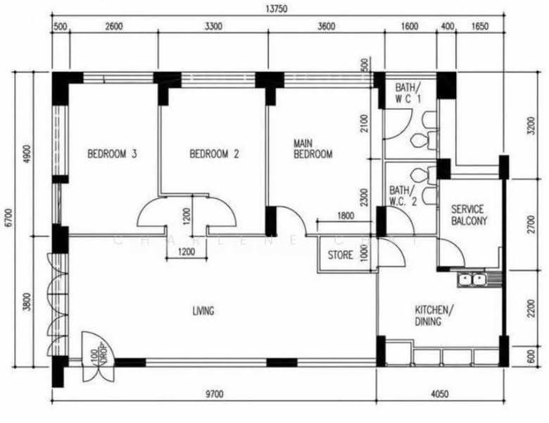 657 Jalan Tenaga, 657 Jalan Tenaga, Eunos / Geylang / Paya Lebar, 3 Bedrooms, 1,141 sqft, HDB Flat For Sale, by Charlene Chai, 500254131 - PropertyGuru.com.sg