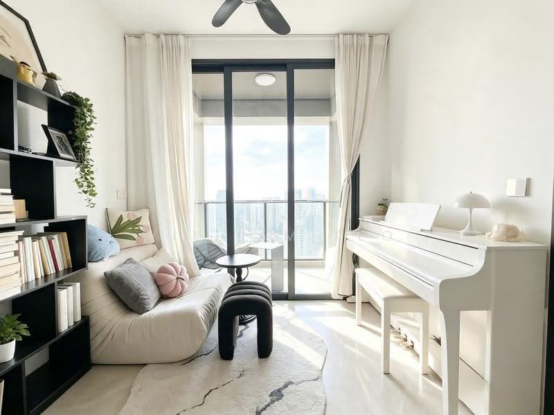 Irwell Hill Residences, 2 Irwell Hill, Orchard / River Valley, 1 Bedroom, 495 sqft, Condominium For Sale, by William Teo, 500254183 - Living Room - PropertyGuru.com.sg