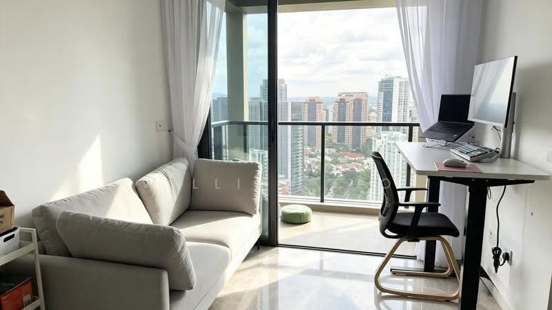 Irwell Hill Residences, 2 Irwell Hill, Orchard / River Valley, 1 Bedroom, 495 sqft, Condominium For Sale, by William Teo, 500254183 - Living Room - PropertyGuru.com.sg