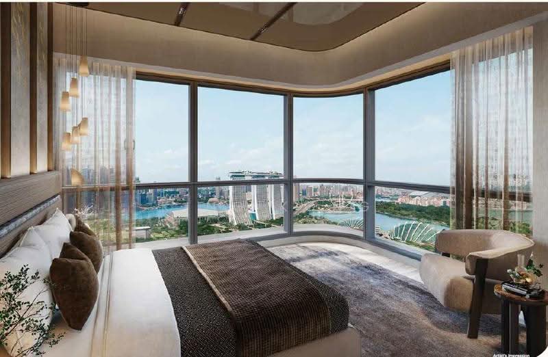 One Marina Gardens, 3 Marina Gardens Lane, Boat Quay / Raffles Place / Marina, 2 Bedrooms, 657 sqft, Apartment For Sale, by King Kong, 500254187 - Bedroom - PropertyGuru.com.sg