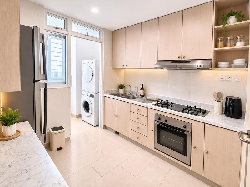Casablanca, 23 Rosewood Drive, Admiralty / Woodlands, Room Rental, 80 sqft, Condominium For Rent, by Glenn Choo, 500254226 - Kitchen - PropertyGuru.com.sg