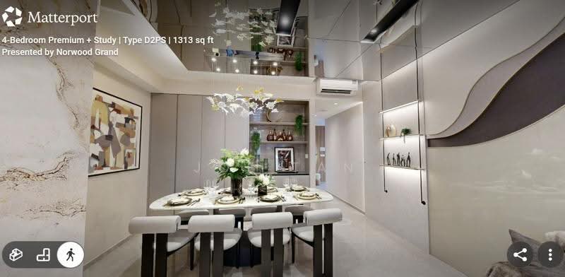 Norwood Grand, Admiralty / Woodlands, 4 Bedrooms, 1,313 sqft, Condominium For Sale, by Joe Tan, 500254248 - Dining Room - PropertyGuru.com.sg