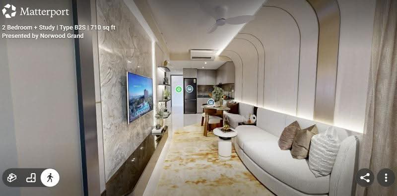 Norwood Grand, Admiralty / Woodlands, 4 Bedrooms, 1,313 sqft, Condominium For Sale, by Joe Tan, 500254248 - Living Room - PropertyGuru.com.sg
