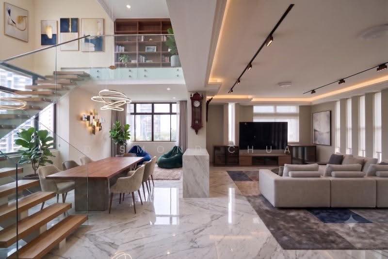 Lloyd Court, 40 Lloyd Road, Orchard / River Valley, 5 Bedrooms, 2,885 sqft, Condominium For Sale, by Desmond Chua, 500254254 - Terrace / Dining / Living - PropertyGuru.com.sg
