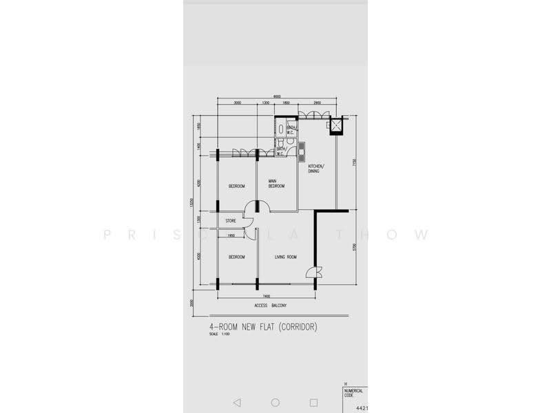 411 Ang Mo Kio Avenue 10, 411 Ang Mo Kio Avenue 10, Ang Mo Kio / Bishan / Thomson, 3 Bedrooms, 990 sqft, HDB Flat For Sale, by Priscilla Thow, 500254264 - PropertyGuru.com.sg