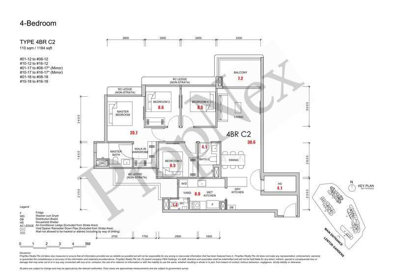 Lentor Gardens Residences, 68 Lentor Gardens, Mandai / Upper Thomson, 4 Bedrooms, 1,184 sqft, Apartment For Sale, by Joe Tan, 500254267 - PropertyGuru.com.sg