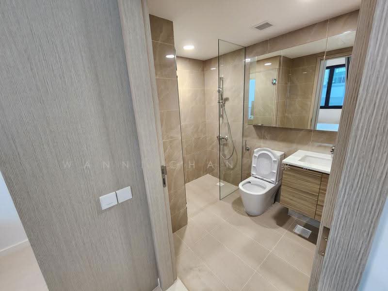 Treasure at Tampines, 57 Tampines Lane, Pasir Ris / Tampines, 1 Bedroom, 463 sqft, Condominium For Rent, by Wanni Chan 陈寀颖, 500254275 - Bathroom - PropertyGuru.com.sg