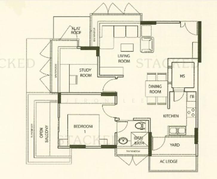 La Dolce Vita, 343 Upper Paya Lebar Road, Hougang / Punggol / Sengkang, 2 Bedrooms, 925 sqft, Apartment For Rent, by Jeron Lee, 500254276 - PropertyGuru.com.sg