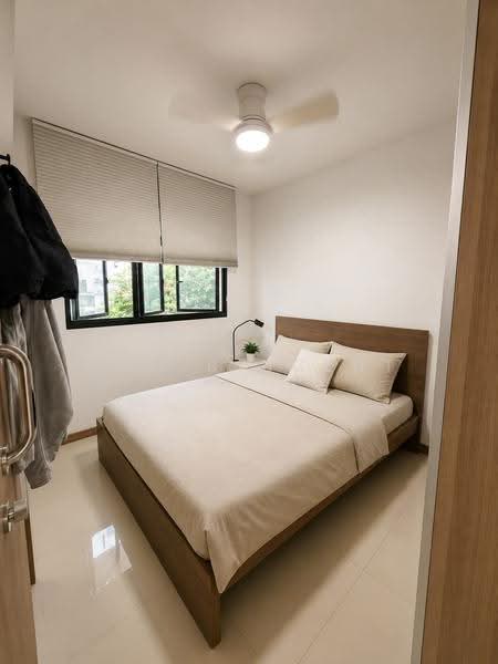 419C Northshore Drive, 419C Northshore Drive, Hougang / Punggol / Sengkang, 1 Bedroom, 505 sqft, HDB Flat For Rent, by Ong Bincent, 500254280 - Bedroom - Ai decluttered - PropertyGuru.com.sg