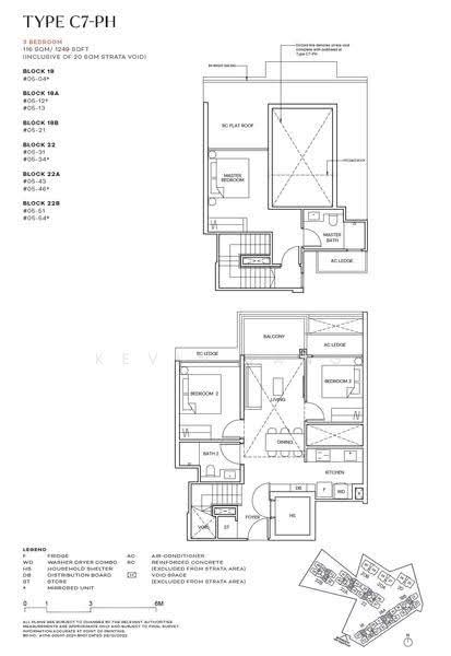 Terra Hill, 18 Yew Siang Road, Buona Vista / West Coast / Clementi New Town, 3 Bedrooms, 1,249 sqft, Condominium For Sale, by Kevin Tang, 500254331 - Master Bedroom - PropertyGuru.com.sg