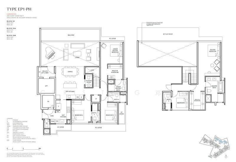 Terra Hill, 18 Yew Siang Road, Buona Vista / West Coast / Clementi New Town, 5 Bedrooms, 2,164 sqft, Condominium For Sale, by Chris Tang 邓佩芬, 500254400 - PropertyGuru.com.sg