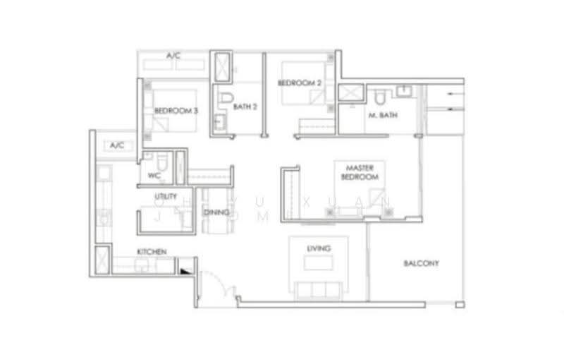 Phoenix Residences, 71 Phoenix Avenue, Dairy Farm / Bukit Panjang / Choa Chu Kang, 3 Bedrooms, 1,098 sqft, Condominium For Sale, by Oh Yu Xuan, 500254409 - PropertyGuru.com.sg