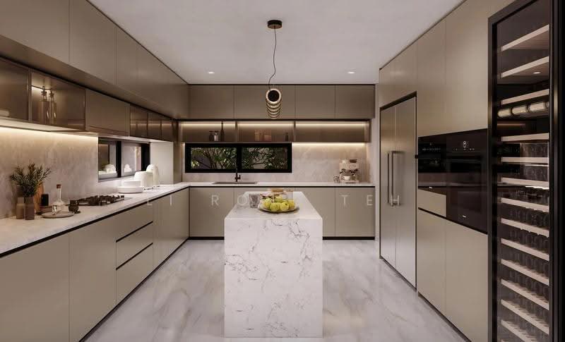 CHANCERY HILL BRAND NEW COLLECTION OF LANDED HOMES!, Chancery Hill Road / Dyson Road / Jalan Merlimau, Newton / Novena, 6 Bedrooms, 9,804 sqft, Detached House For Sale, by Li Rong Teh, 500254430 - Kitchen - PropertyGuru.com.sg
