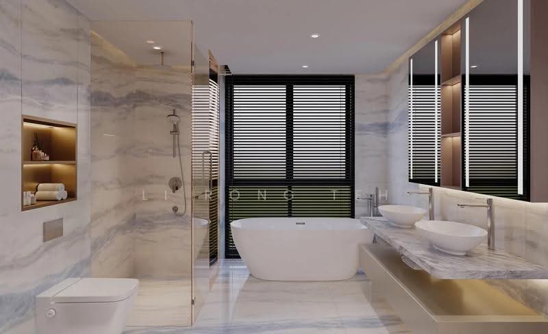 CHANCERY HILL BRAND NEW COLLECTION OF LANDED HOMES!, Chancery Hill Road / Dyson Road / Jalan Merlimau, Newton / Novena, 6 Bedrooms, 9,804 sqft, Detached House For Sale, by Li Rong Teh, 500254430 - Bathroom - PropertyGuru.com.sg