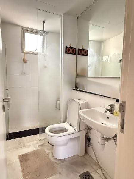 The Centris, 65 Jurong West Central 3, Boon Lay / Jurong / Tuas, 3 Bedrooms, 1,356 sqft, Condominium For Sale, by Clarissa Choh, 500254455 - Bathroom - PropertyGuru.com.sg