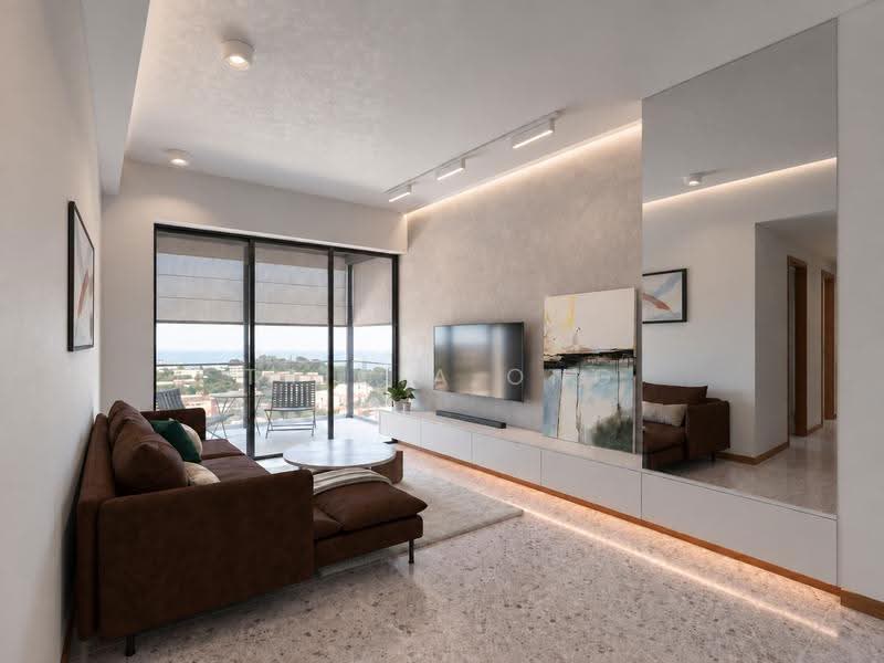 Fourth Avenue Residences, 10 Fourth Avenue, Tanglin / Holland / Bukit Timah, 3 Bedrooms, 915 sqft, Condominium For Sale, by Tricia Ong, 500254457 - Living Room - PropertyGuru.com.sg