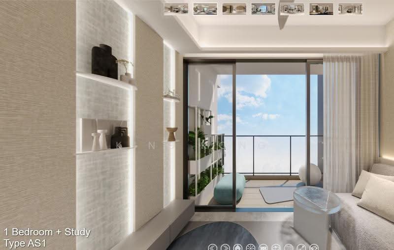 Promenade Peak, 1 Zion Road, Alexandra / Commonwealth, 1 Bedroom, 527 sqft, Condominium For Sale, by King Kong, 500254458 - Balcony - PropertyGuru.com.sg