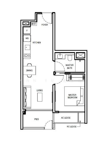 Grand Dunman, 18 Dunman Road, East Coast / Marine Parade, 1 Bedroom, 549 sqft, Condominium For Rent, by Ann Yu 尤秀缘, 500254482 - PropertyGuru.com.sg