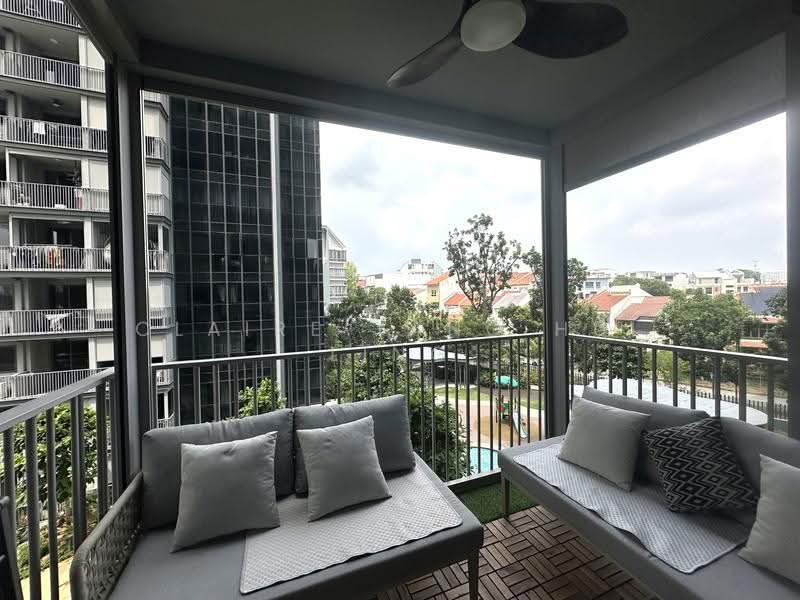 The Florence Residences, 99 Hougang Avenue 2, Hougang / Punggol / Sengkang, 2 Bedrooms, 624 sqft, Condominium For Sale, by Claire Tang Hui Ling, 500254496 - Balcony - PropertyGuru.com.sg