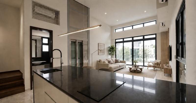 Belgravia Ace, Belgravia Drive, Seletar / Yio Chu Kang, 5 Bedrooms, 4,370 sqft, Semi-Detached House For Sale, by Lim Y X, 500254545 - Living Room - PropertyGuru.com.sg