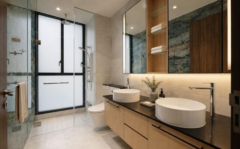 Belgravia Ace, Belgravia Drive, Seletar / Yio Chu Kang, 5 Bedrooms, 4,370 sqft, Semi-Detached House For Sale, by Lim Y X, 500254545 - Bathroom - PropertyGuru.com.sg