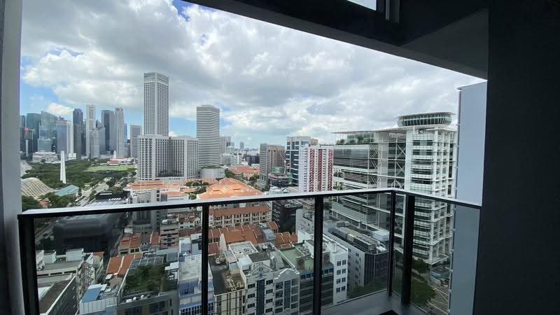 The M, 30 Middle Road, Beach Road / Bugis / Rochor, 2 Bedrooms, 743 sqft, Condominium For Sale, by Rachel Zhao, 500254548 - Balcony - PropertyGuru.com.sg