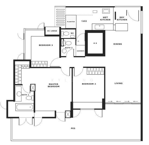 The Quartz, 69 Compassvale Bow, Hougang / Punggol / Sengkang, 3 Bedrooms, 1,507 sqft, Condominium For Sale, by Kyle Ng, 500254572 - PropertyGuru.com.sg