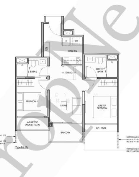 Norwood Grand, Admiralty / Woodlands, 2 Bedrooms, 624 sqft, Condominium For Rent, by Andy Lim 林佳俊, 500254586 - PropertyGuru.com.sg