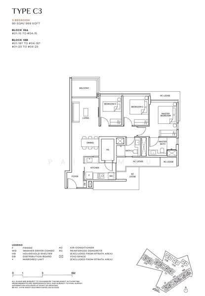 Terra Hill, Yew Siang Road, Buona Vista / West Coast / Clementi New Town, 3 Bedrooms, 969 sqft, Condominium For Sale, by Paige Mou, 500254597 - C3 - PropertyGuru.com.sg