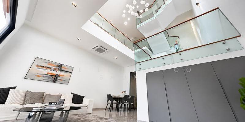 Sembawang Straits Estate, 23 Jalan Sankam, Sembawang / Yishun, 5 Bedrooms, 4,834 sqft, Terraced House For Sale, by Joel Leong Foo Shun, 500254616 - Living Room - PropertyGuru.com.sg