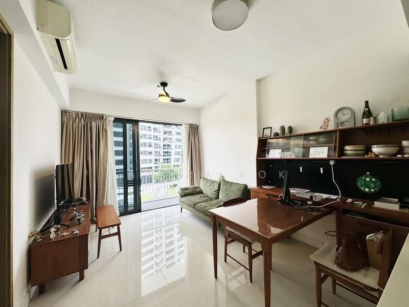 d'Leedon (Former Farrer Court), 11 Leedon Heights, Tanglin / Holland / Bukit Timah, 1 Bedroom, 624 sqft, Condominium For Sale, by Sandra Kok, 500254632 - Living Room - PropertyGuru.com.sg