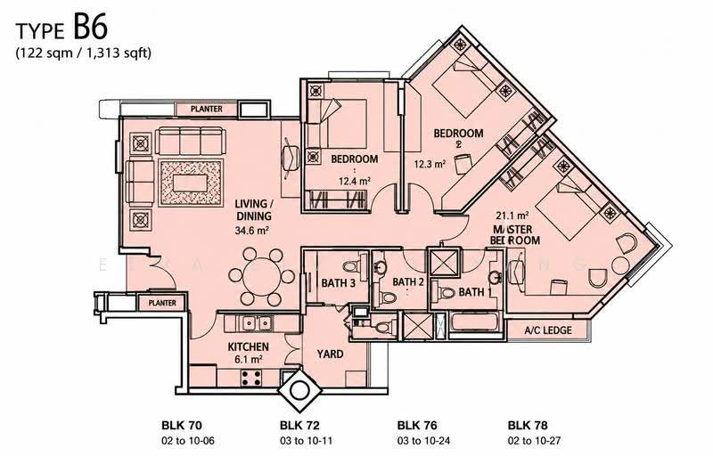 The Florida, 72 Hougang Avenue 7, Hougang / Punggol / Sengkang, 3 Bedrooms, 1,313 sqft, Condominium For Sale, by Elva Elva Ouyang, 500254676 - PropertyGuru.com.sg