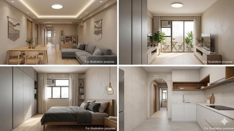 86 Whampoa Drive, 86 Whampoa Drive, Balestier / Toa Payoh, 2 Bedrooms, 710 sqft, HDB Flat For Sale, by Joseph Tan 陈嘉闻, 500254739 - For illustration purpose - PropertyGuru.com.sg