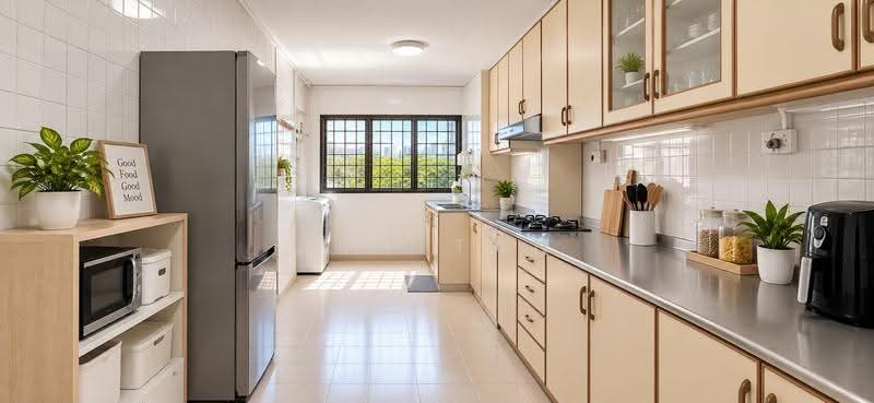 242 Bukit Batok East Avenue 5, 242 Bukit Batok East Avenue 5, Dairy Farm / Bukit Panjang / Choa Chu Kang, 3 Bedrooms, 980 sqft, HDB Flat For Sale, by Amy Tan, 500254759 - Kitchen - PropertyGuru.com.sg