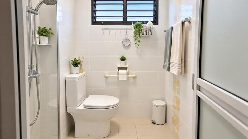242 Bukit Batok East Avenue 5, 242 Bukit Batok East Avenue 5, Dairy Farm / Bukit Panjang / Choa Chu Kang, 3 Bedrooms, 980 sqft, HDB Flat For Sale, by Amy Tan, 500254759 - Bathroom - PropertyGuru.com.sg