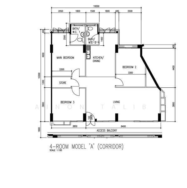 361 Yung An Road, 361 Yung An Road, Boon Lay / Jurong / Tuas, 3 Bedrooms, 1,173 sqft, HDB Flat For Sale, by Ainon Talib, 500254760 - PropertyGuru.com.sg