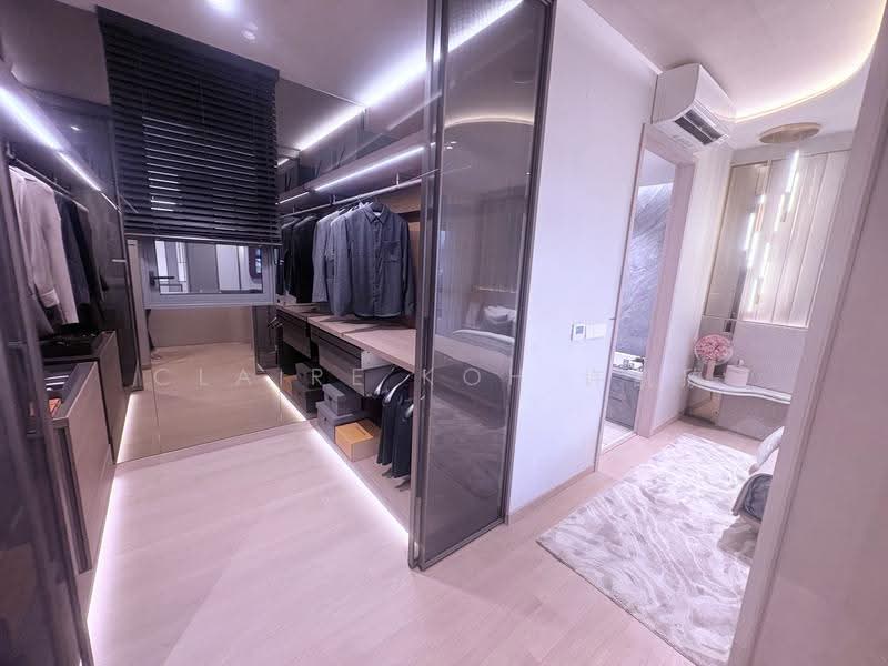 Union Square Residences, 28 Havelock Road,, Boat Quay / Raffles Place / Marina, 4 Bedrooms, 1,518 sqft, Condominium For Sale, by Claire Koh 许凯欣, 500254762 - Master bedroom walk in closet - PropertyGuru.com.sg