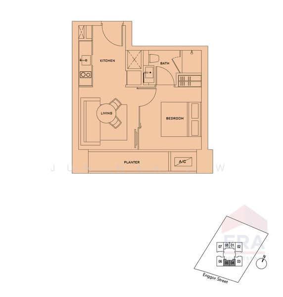 Skysuites @ Anson, 8 Enggor Street, Chinatown / Tanjong Pagar, 1 Bedroom, 398 sqft, Condominium For Rent, by Jun Mak J W, 500254790 - PropertyGuru.com.sg