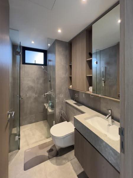 KI Residences At Brookvale, 16 Brookvale Drive, Clementi Park / Upper Bukit Timah, 3 Bedrooms, 1,173 sqft, Condominium For Sale, by Thong Seck Tan, 500254884 - Bathroom - PropertyGuru.com.sg