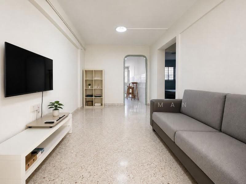 714 Clementi West Street 2, 714 Clementi West Street 2, Buona Vista / West Coast / Clementi New Town, 2 Bedrooms, 721 sqft, HDB Flat For Sale, by Chal Sulaiman, 500254977 - Living Room - PropertyGuru.com.sg