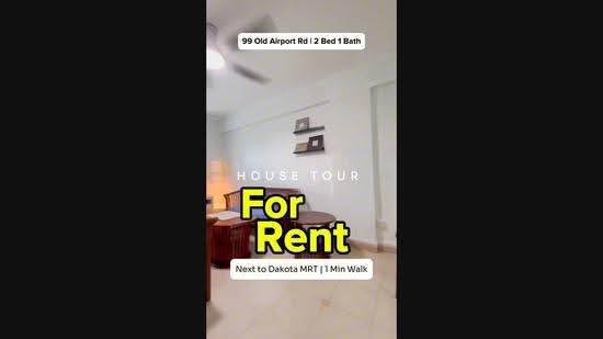 99 Old Airport Road, 99 Old Airport Road, Eunos / Geylang / Paya Lebar, 2 Bedrooms, 603 sqft, HDB Flat For Rent, by Serence Playford, 500254998 - PropertyGuru.com.sg