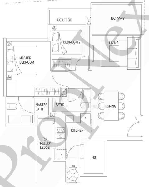 Stars of Kovan, 980 Upper Serangoon Road, Hougang / Punggol / Sengkang, 2 Bedrooms, 743 sqft, Condominium For Sale, by Jocelyn Chua 蔡颸嬣, 500255034 - PropertyGuru.com.sg